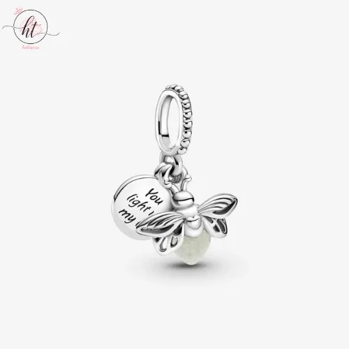 Pandora Moments Glow-in-the-Dark Firefly Dangle Charm