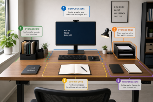 desk organization system