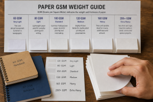 paper GSM weight guide stationery