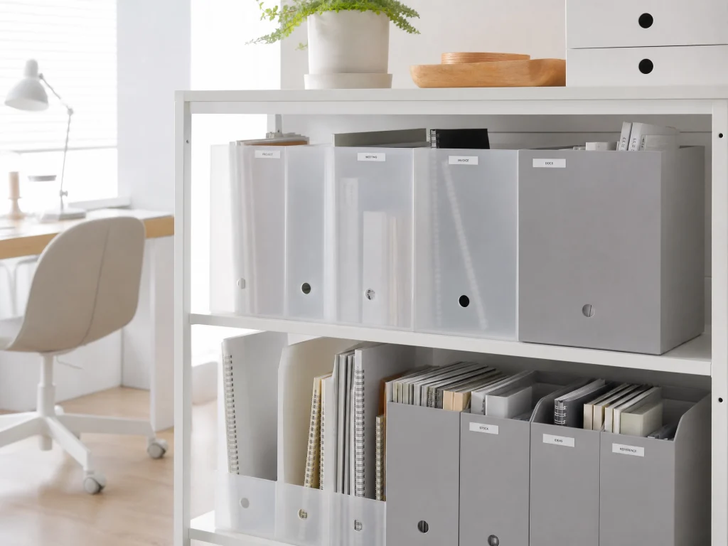 Muji Polypropylene File Box